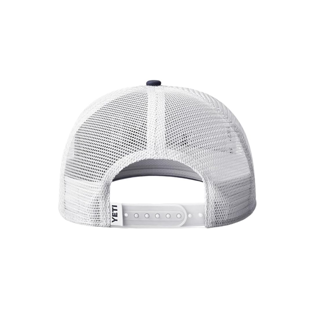 Yeti Skiff Logo Badge Mid Pro Trucker Grey Cap