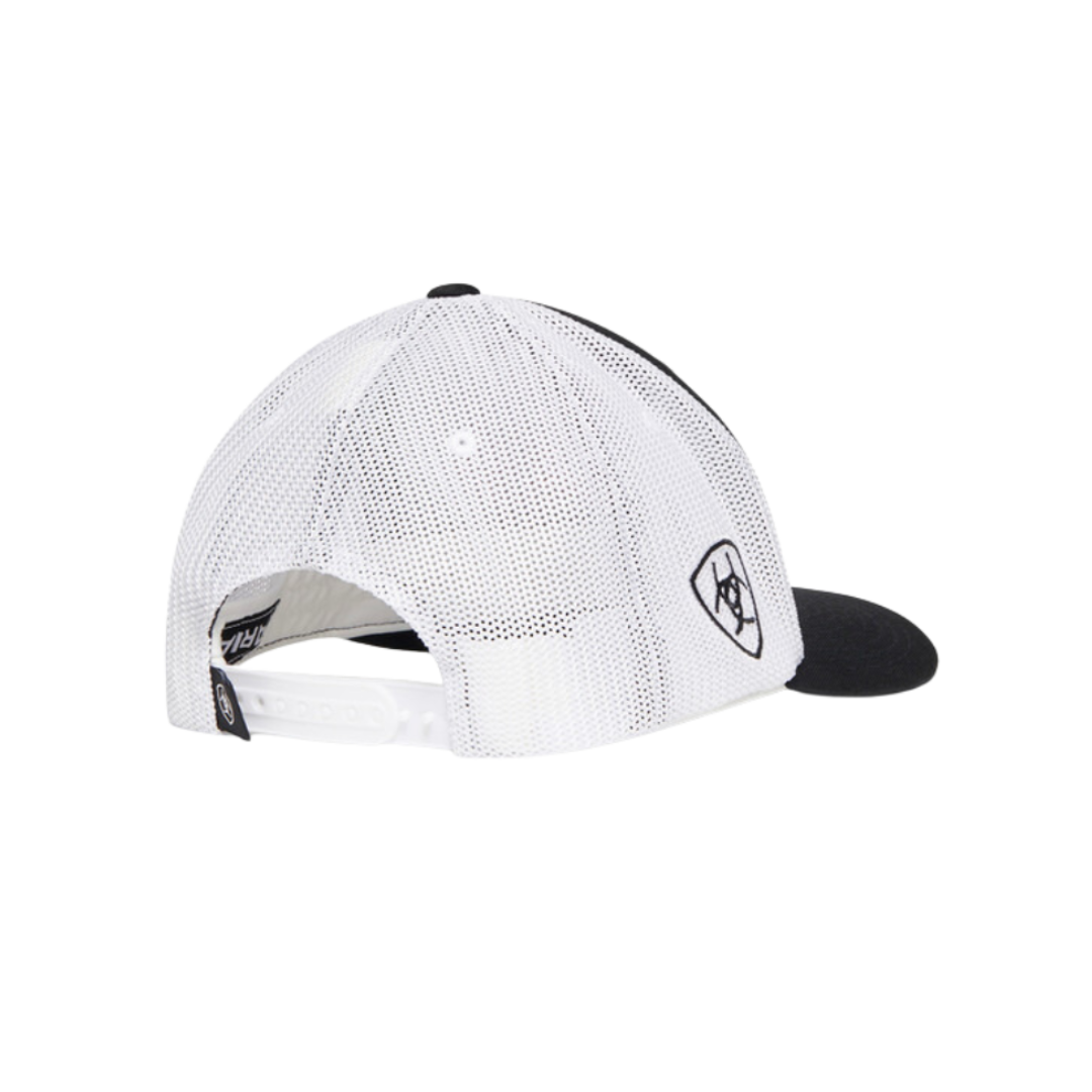 Ariat Men's Mesh Embroidered MX Flag Black Cap