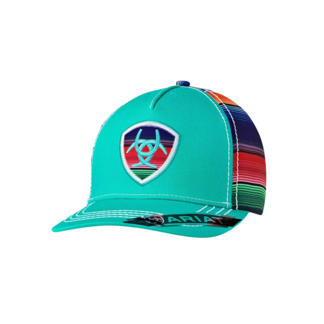 Shop the Stylish Ariat Women's Serape Turquoise Cap- Turquoise