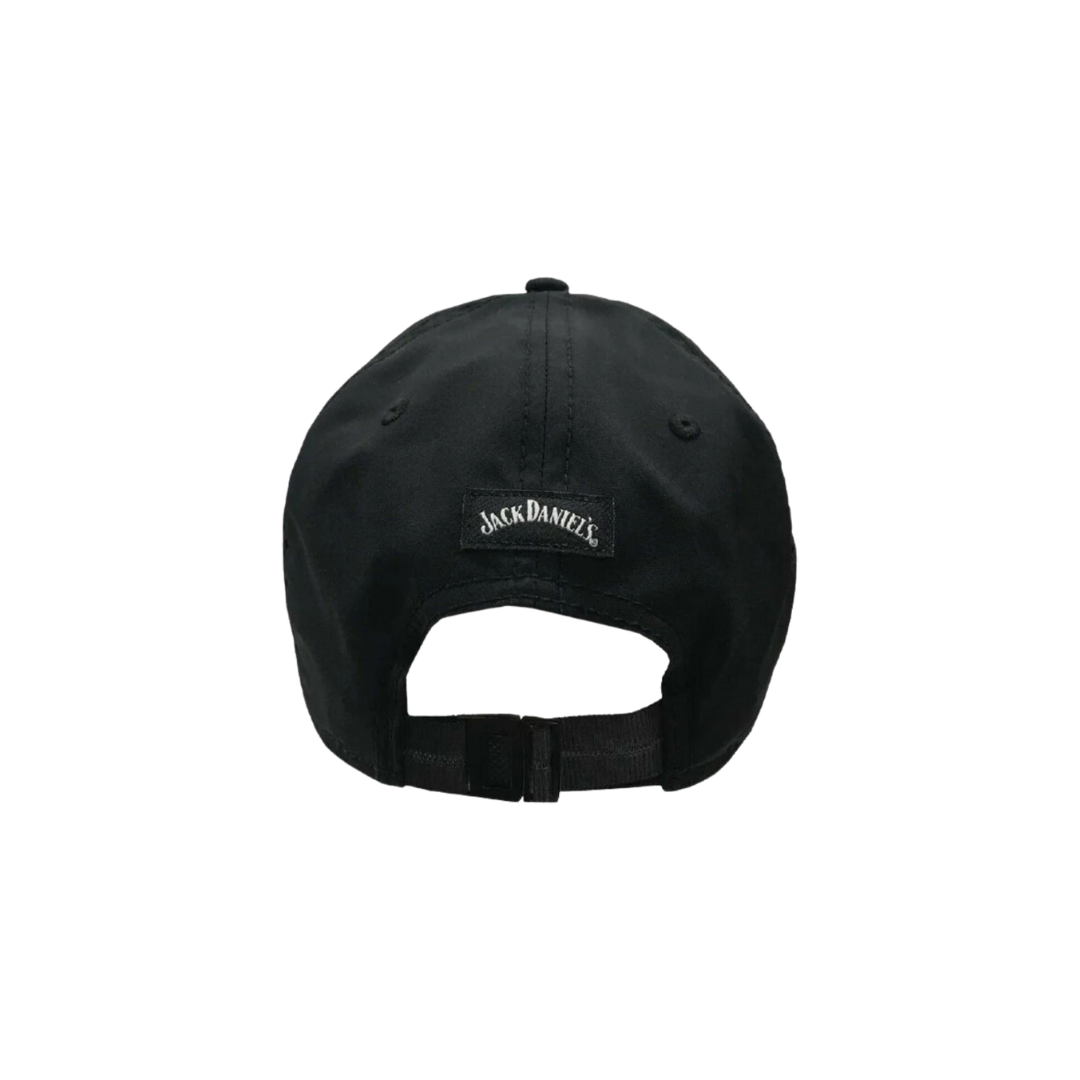Jack Daniels Men's Old 7 Logo Embroidered Black Cap