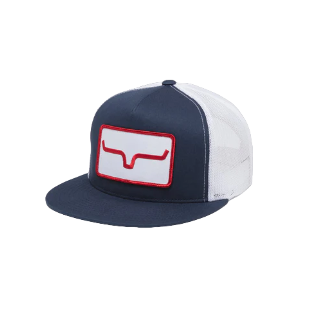 Kimes Ranch Men's Banner Ventilated Blue Cap