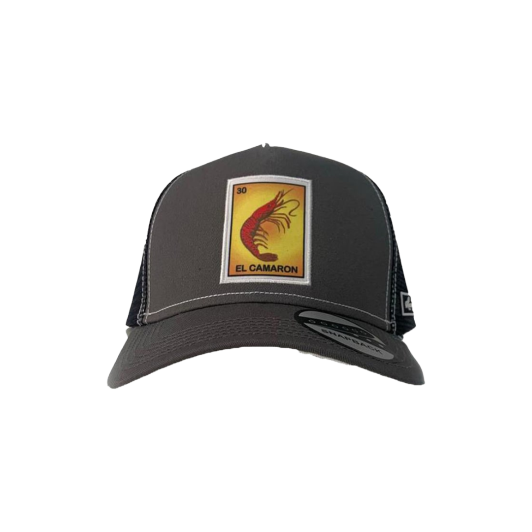 Milano Men's El Camaron Mesh Black Cap