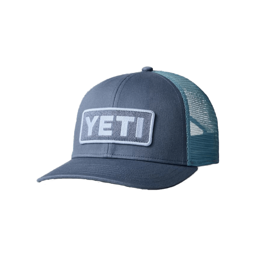 Yeti Men's Trucker Mesh Logo Patch Blue Cap