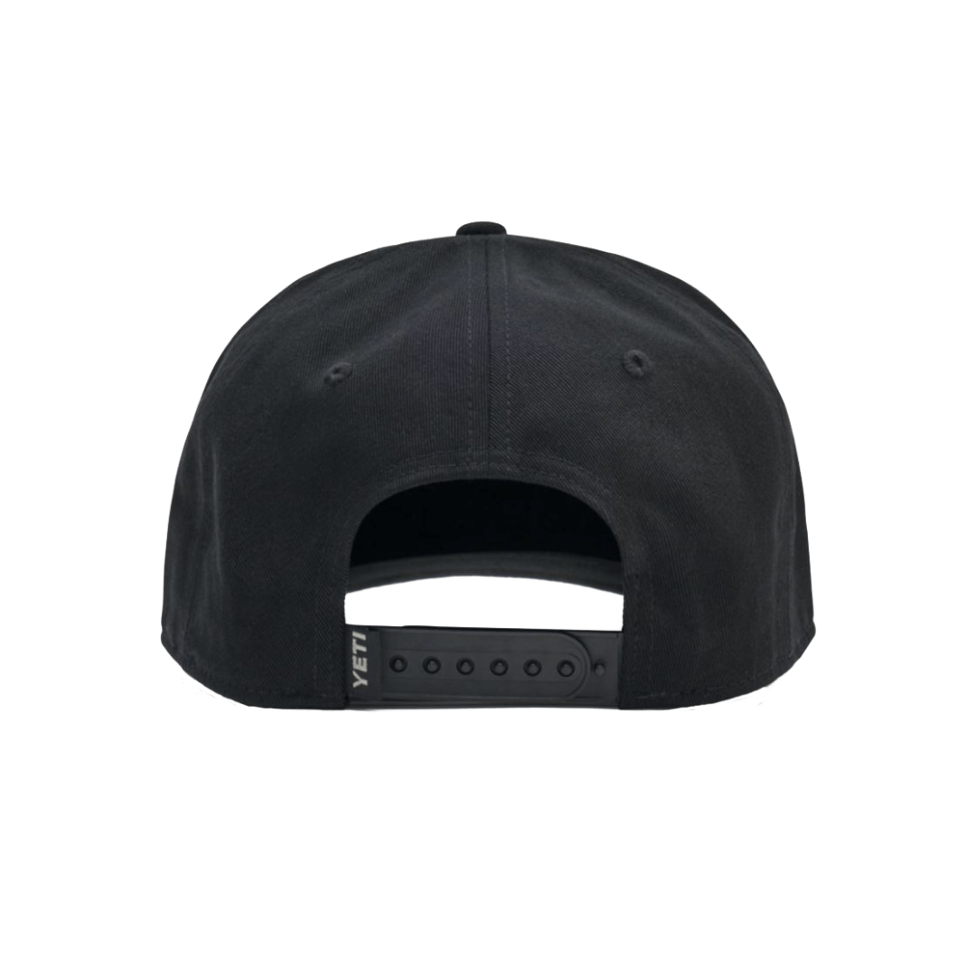 Yeti Men's Cotton Black Cap