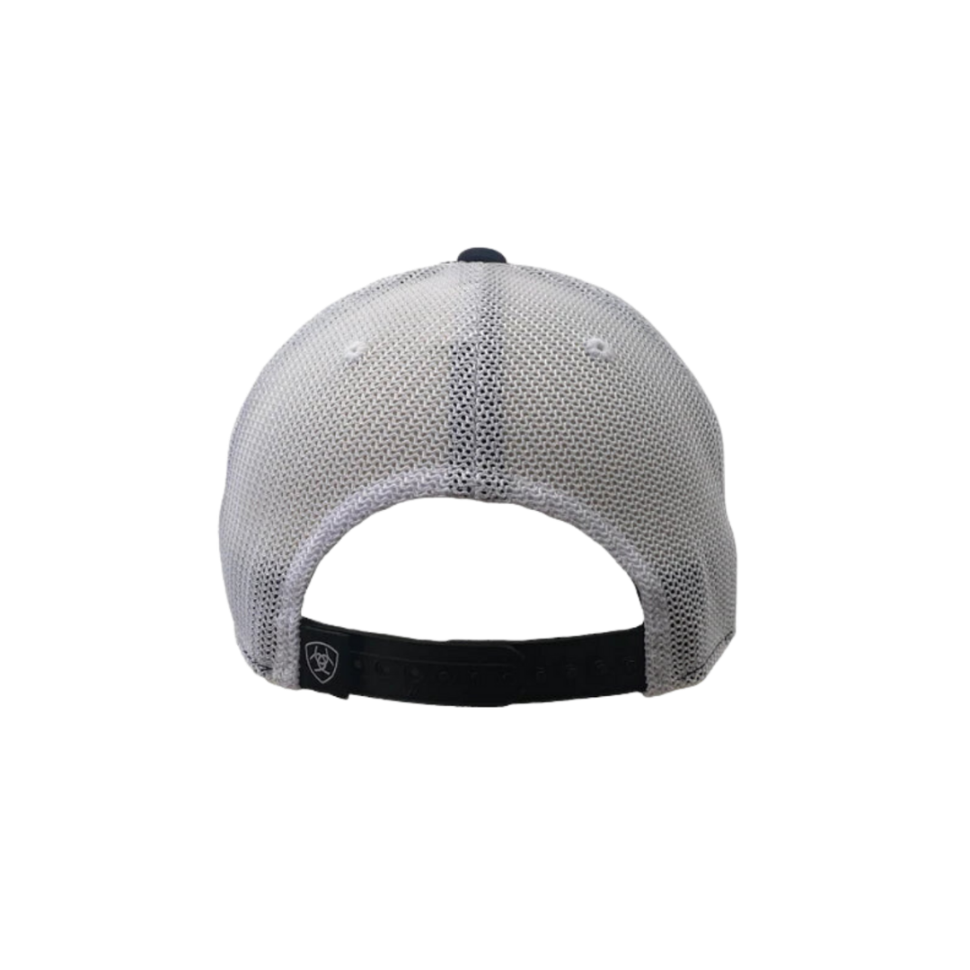 Ariat Men's Embroidered Logo Mesh Navy Cap