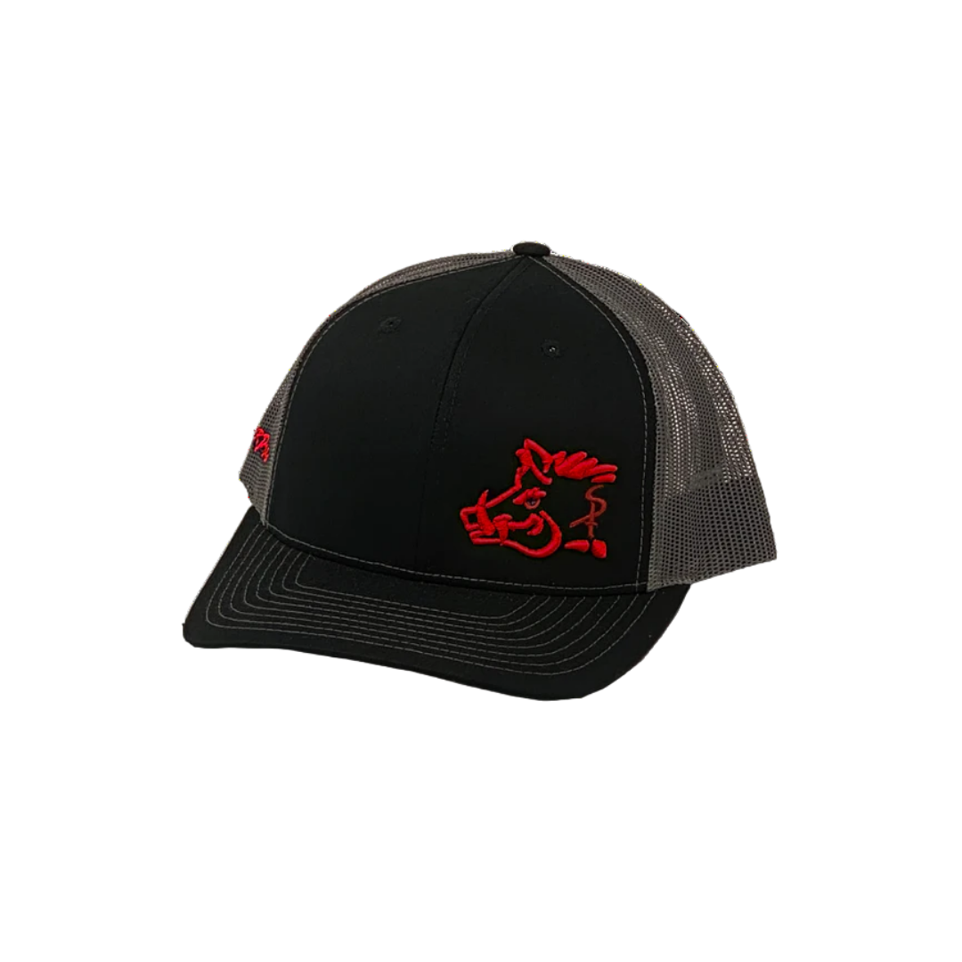 Oil Field Men's Sniper Pig Black Cap