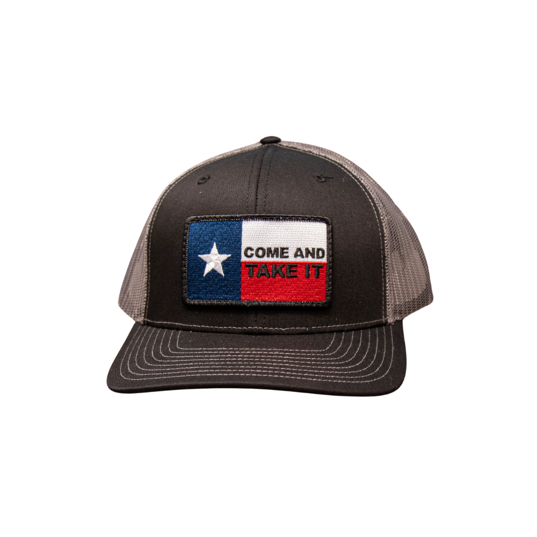 Dally Up Men's Come And Take It Embroidered Black Cap