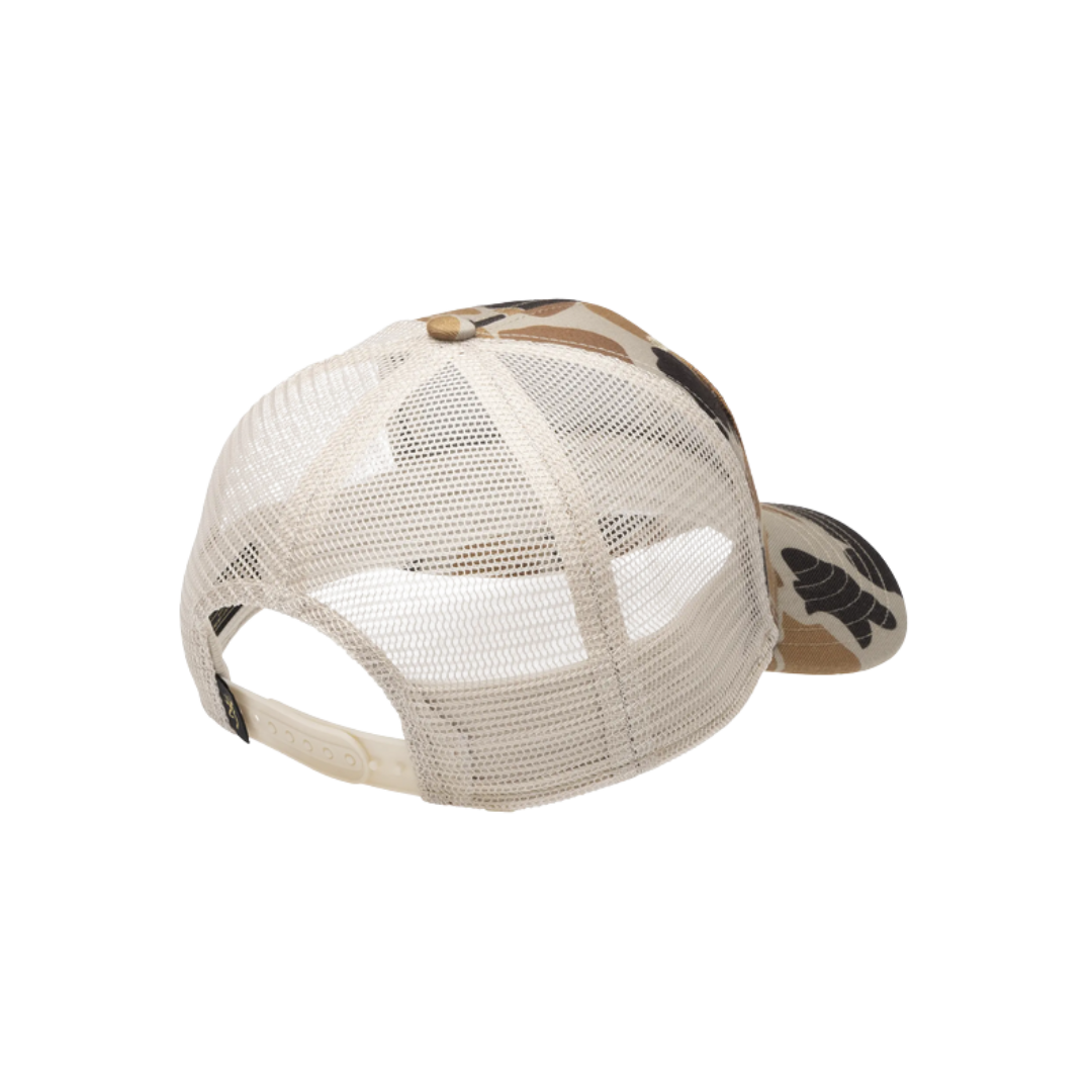 Browning Men's Camo Vintage Patch Tan Cap
