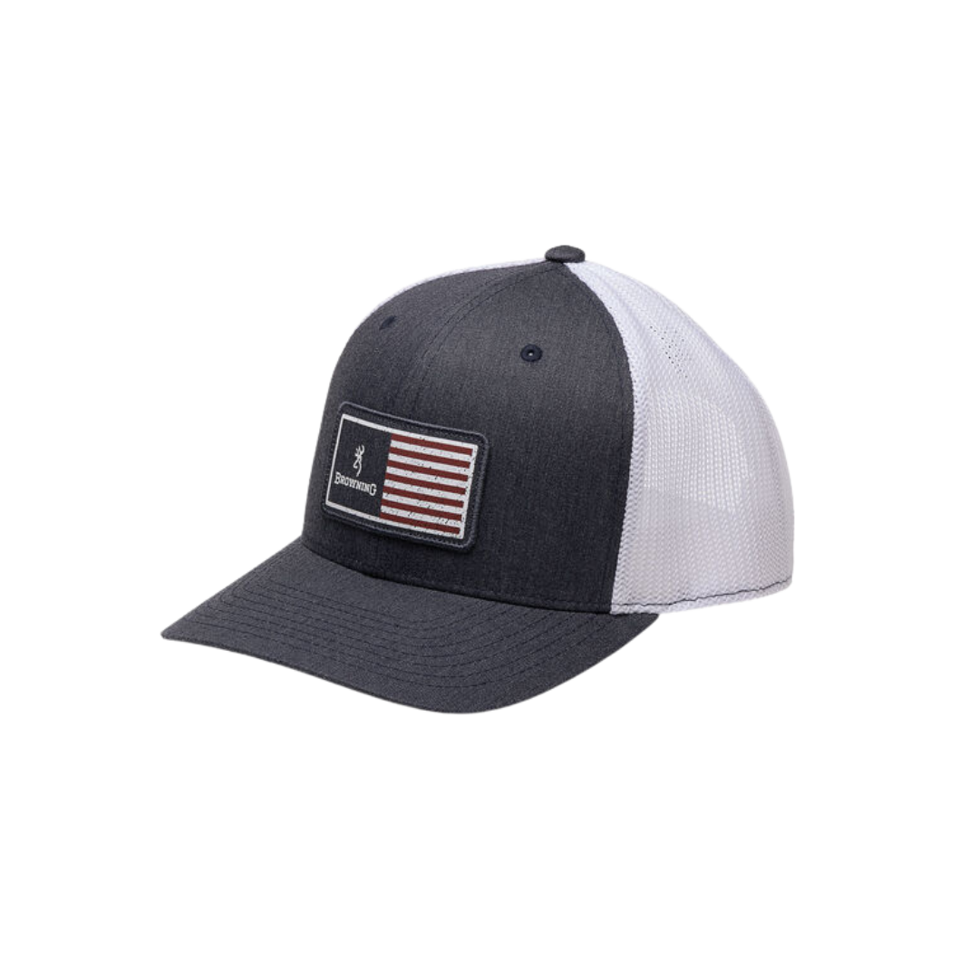 Browning Men's Mustang 10 Mesh 110 Navy Cap