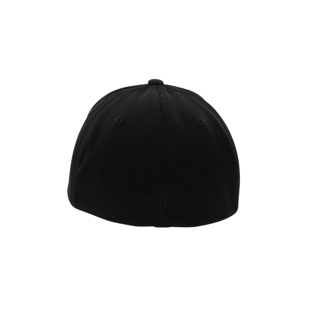 Hooey Men's Coach Flexfit Black Blue Cap