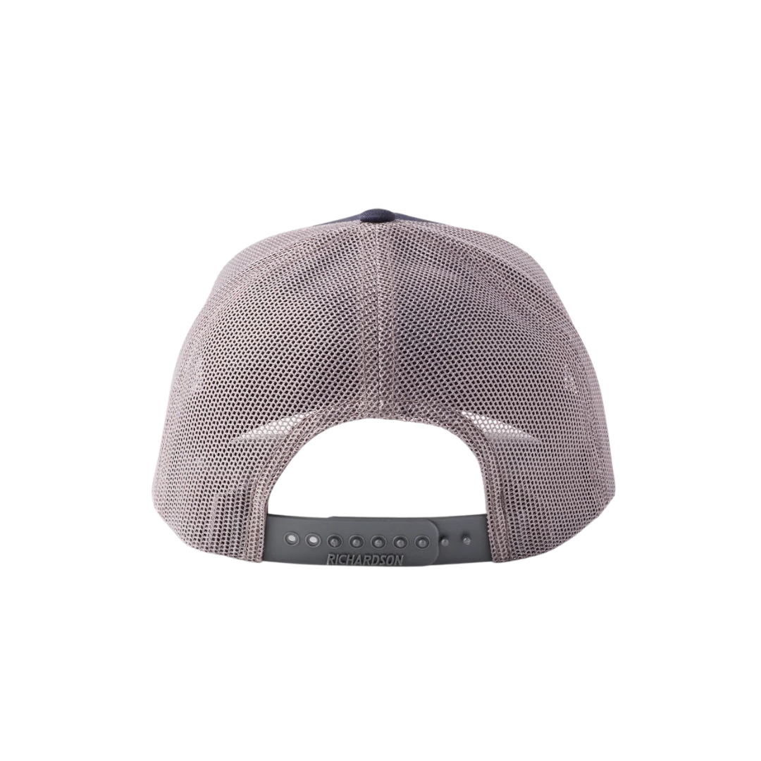 Lucchese Boot Unisex Leather Patch Navy Cap