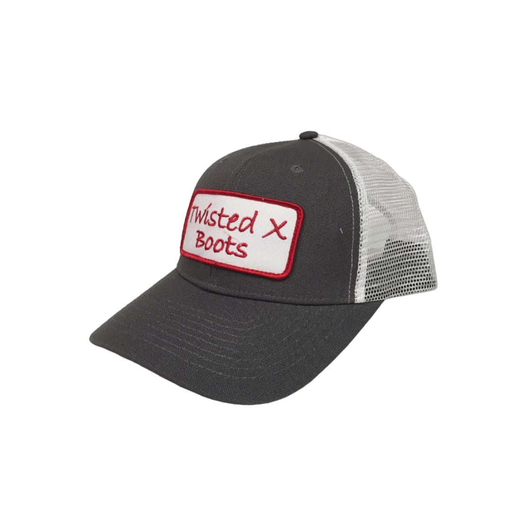 Western Fashion Twisted X Boots Grey Mesh Cap