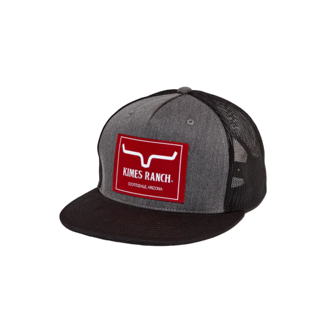 Kimes Ranch Men's Blaster Trucker Grey Cap