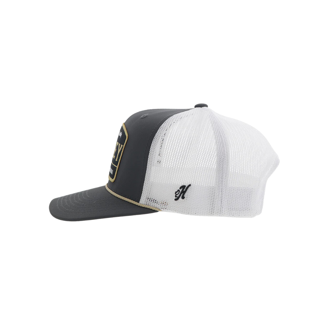 Hoeey Men's Trip Hooey Gold Patch Charcoal White Black Cap