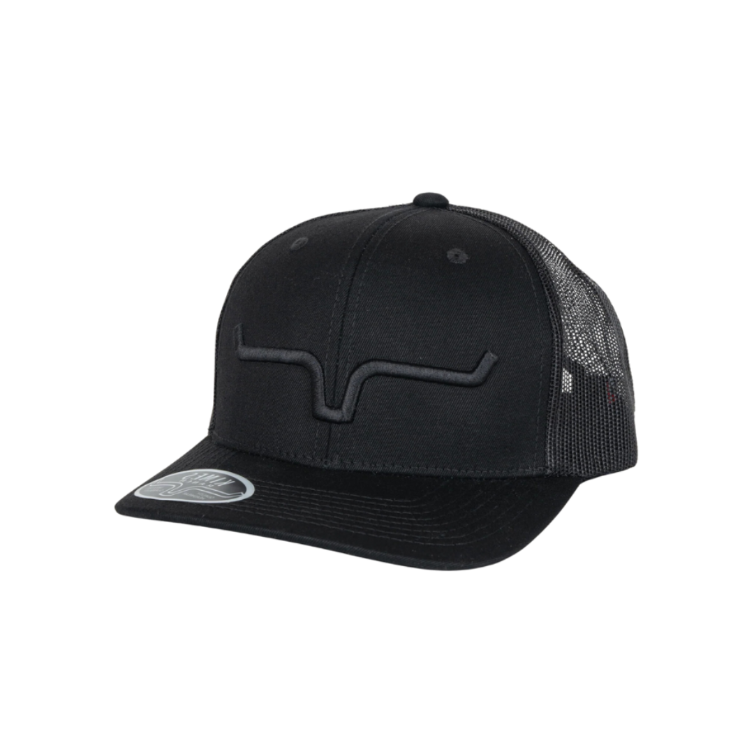 Kimes Ranch Men's Weekly Trucker Black Cap