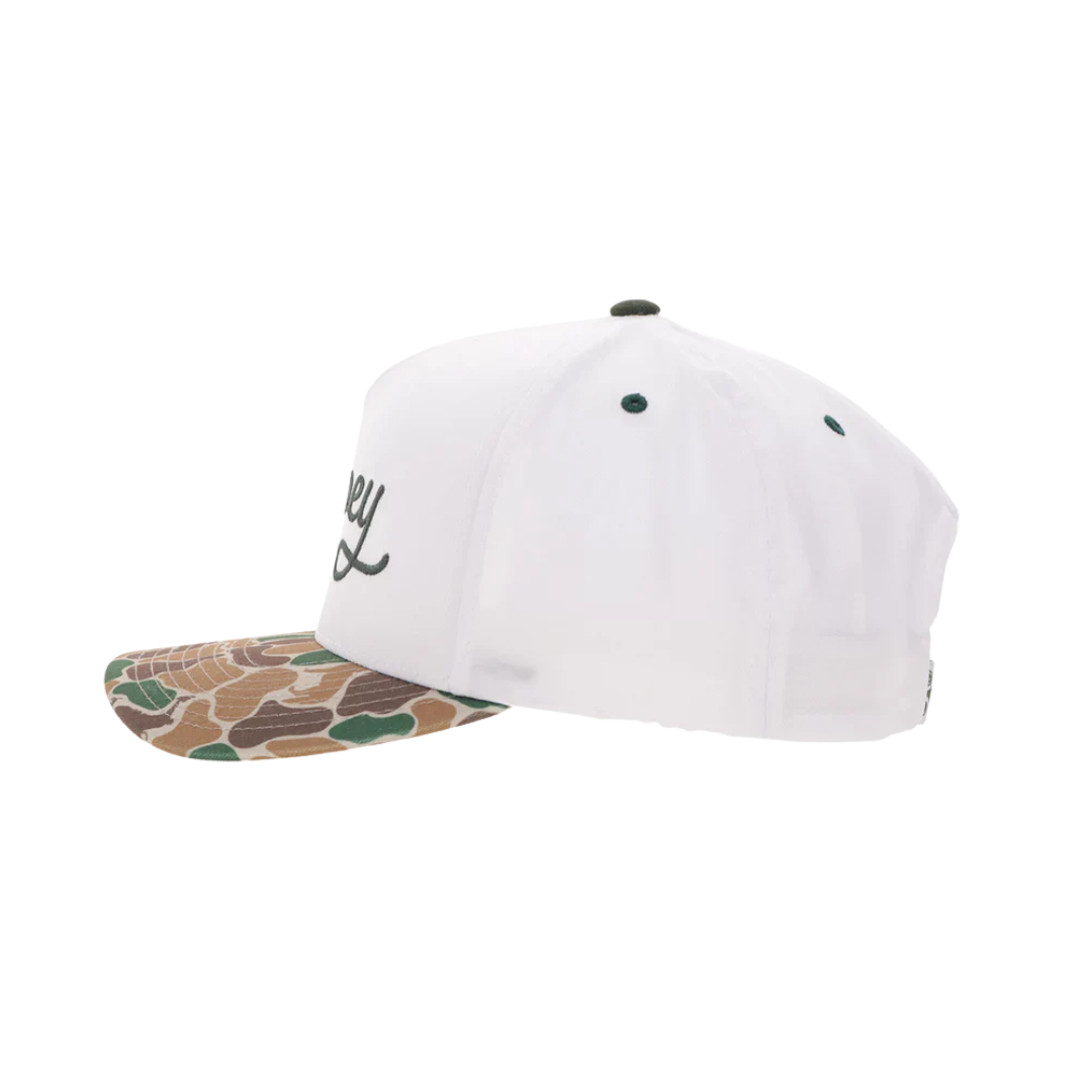 Hooey Men's OG Snapback White Cap