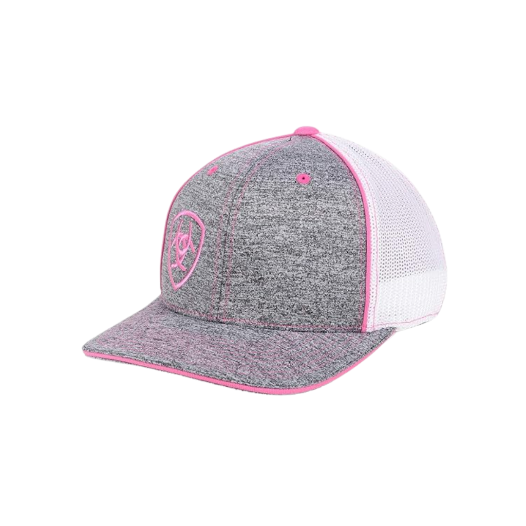 Ariat Women's Flex Fit 110 Shield Grey Cap