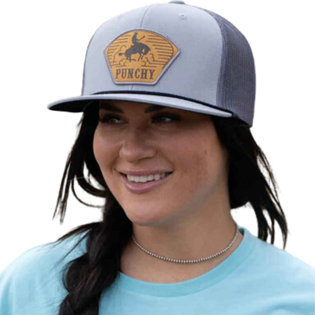 Hooey Unisex Cavvy Punchy Grey Cap
