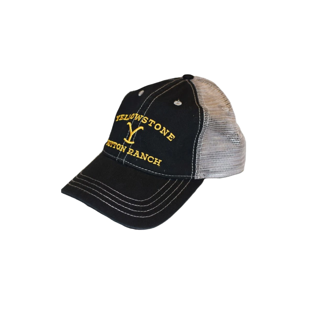 Changes Men's Yellowstone Dutton Ranch Black Cap
