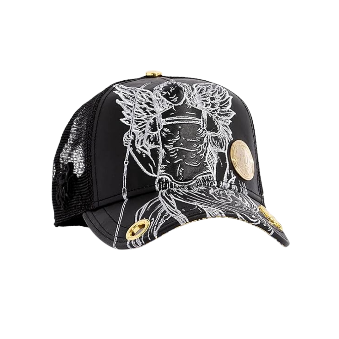 Red Monkey St Raphael Archangel Mesh Trucker Cap