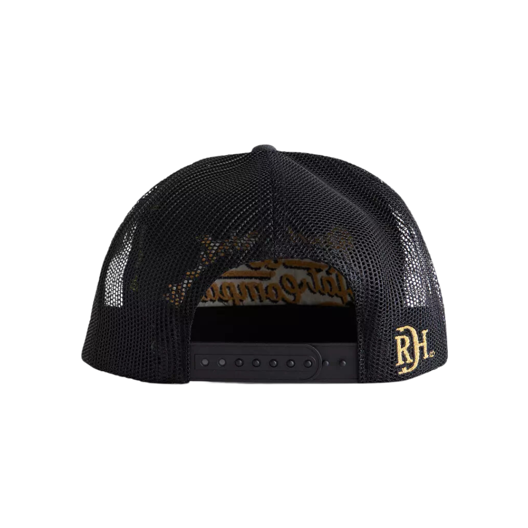 Red Dirt Hat Men's Gold Digger Trucker Heather Charcoal Cap