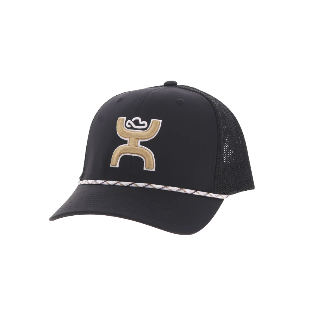 Hooey Men's Sterling Trucker Black Cap