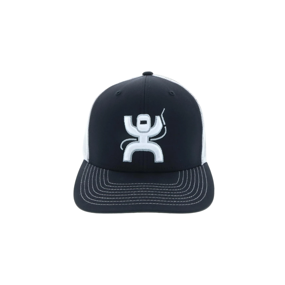 Hooey Men's Arc 6 Panel Black Cap
