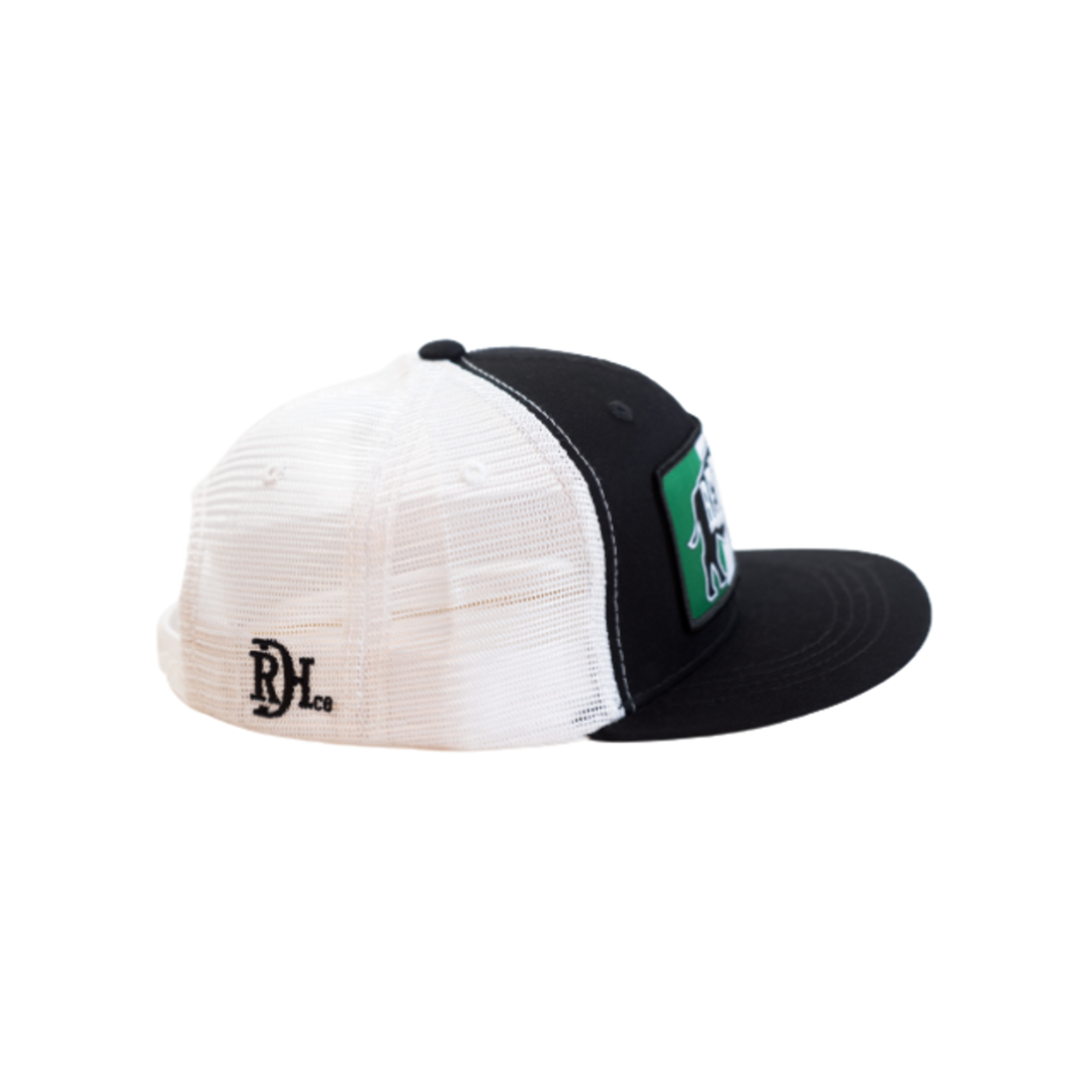 Red Dirt Men's Mexican Flag El Original Snap Black Cap