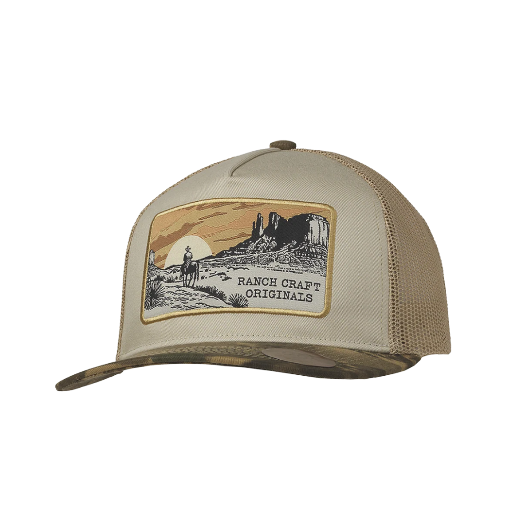 M&F Men's Mesh Back Tan Cap