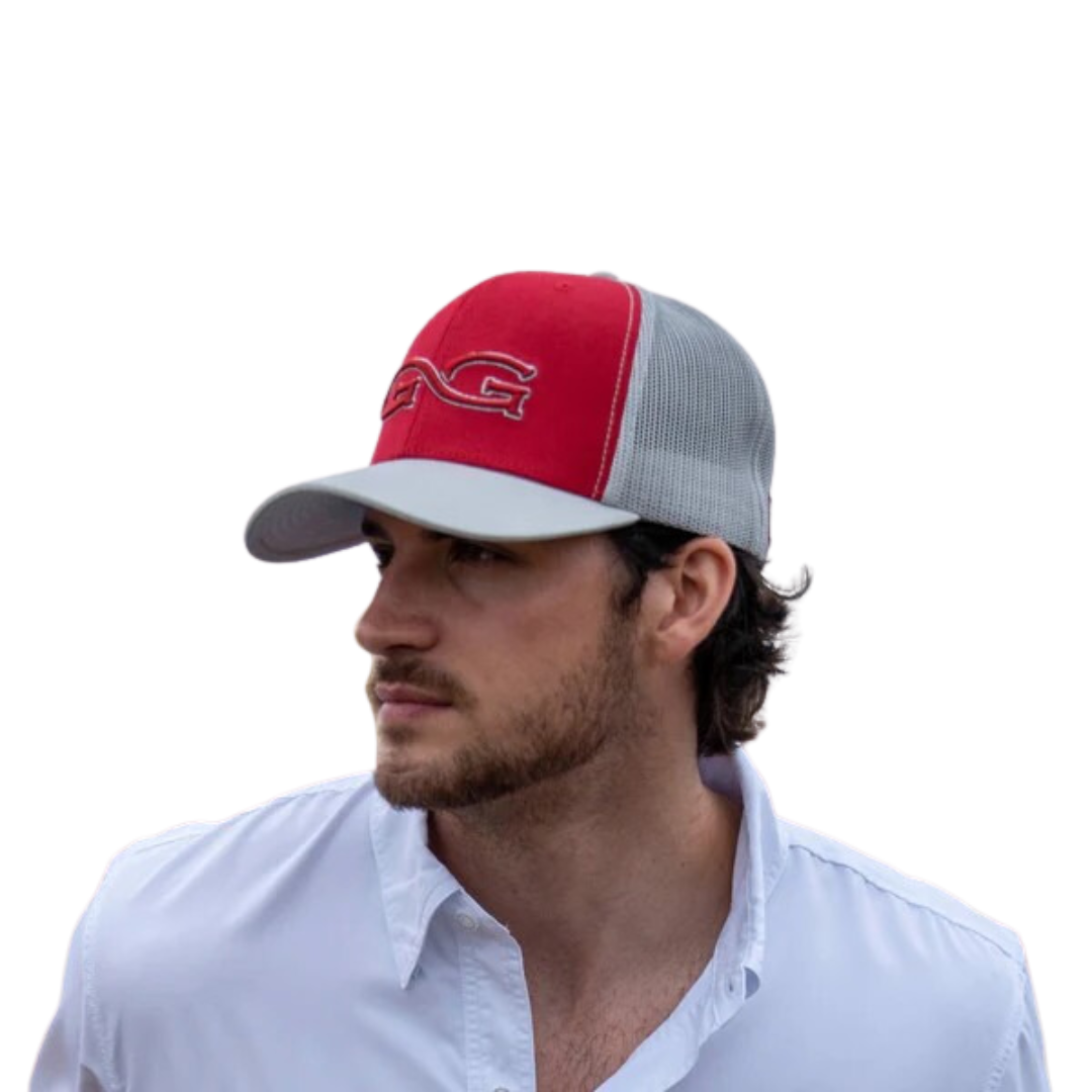 GameGuard Men's Crimson Glacier Meshback Cap