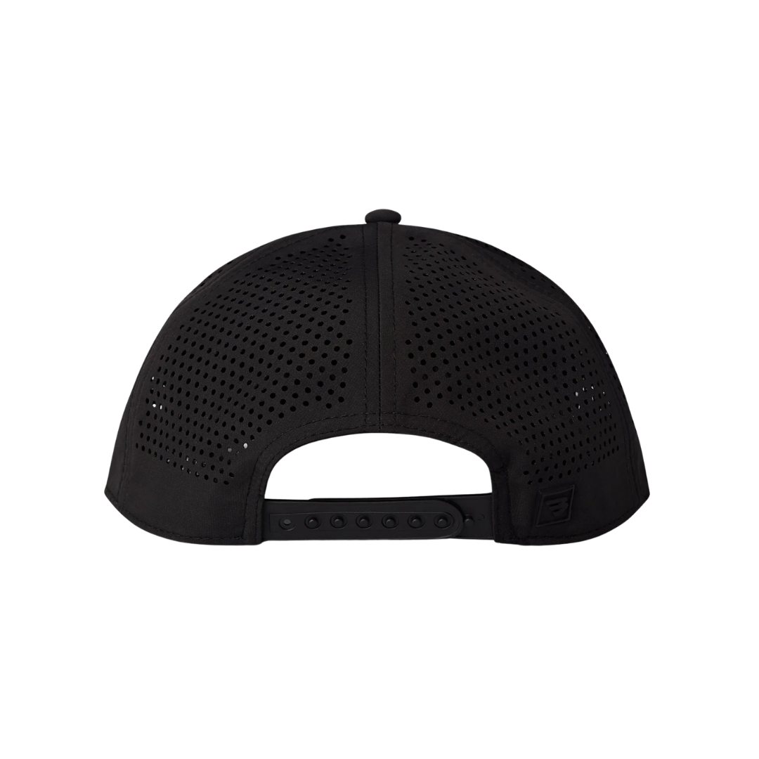 Burlebo Men's Performance Flying B Logo Black Cap