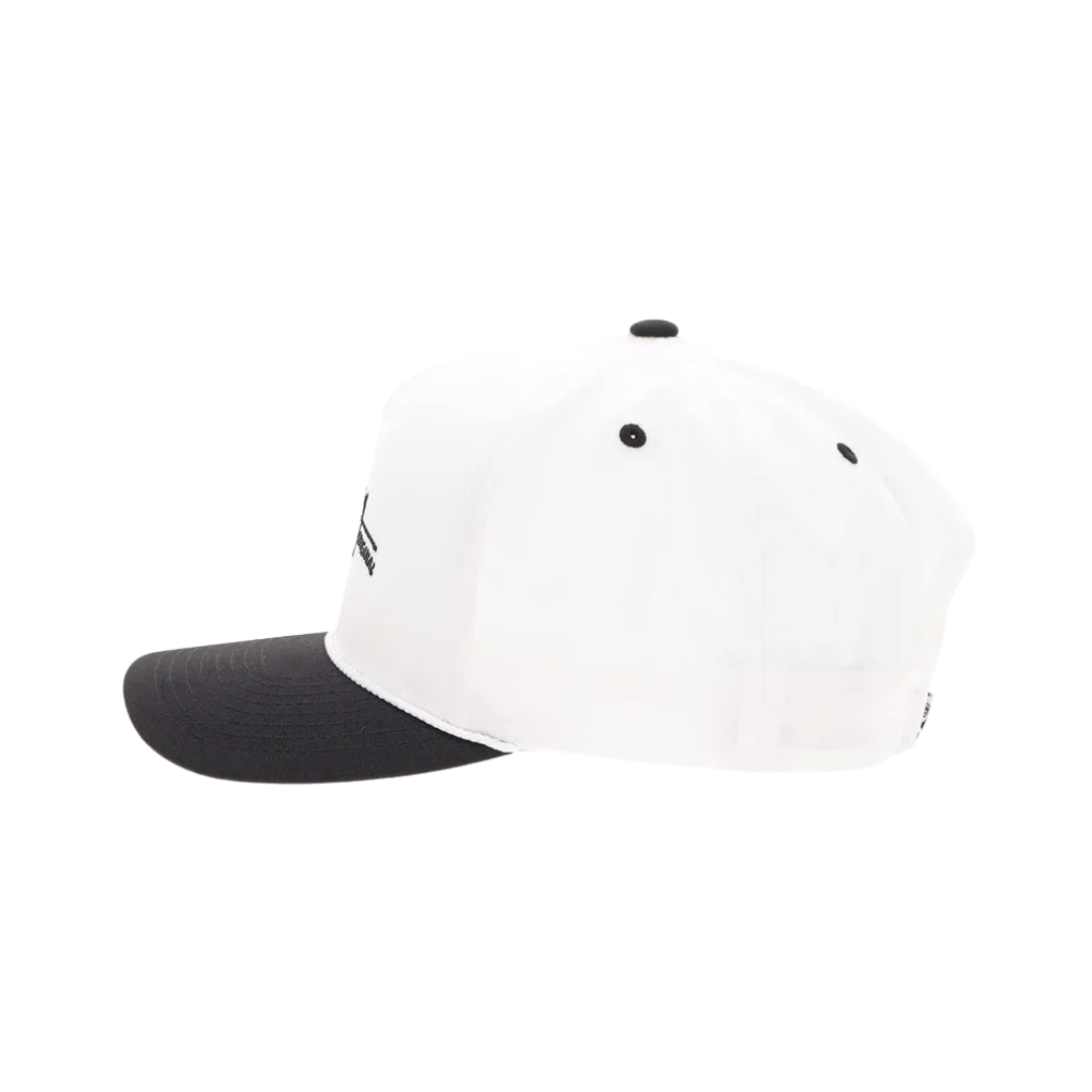 Hooey Men's White Mark Out Stitching Trucker Cap