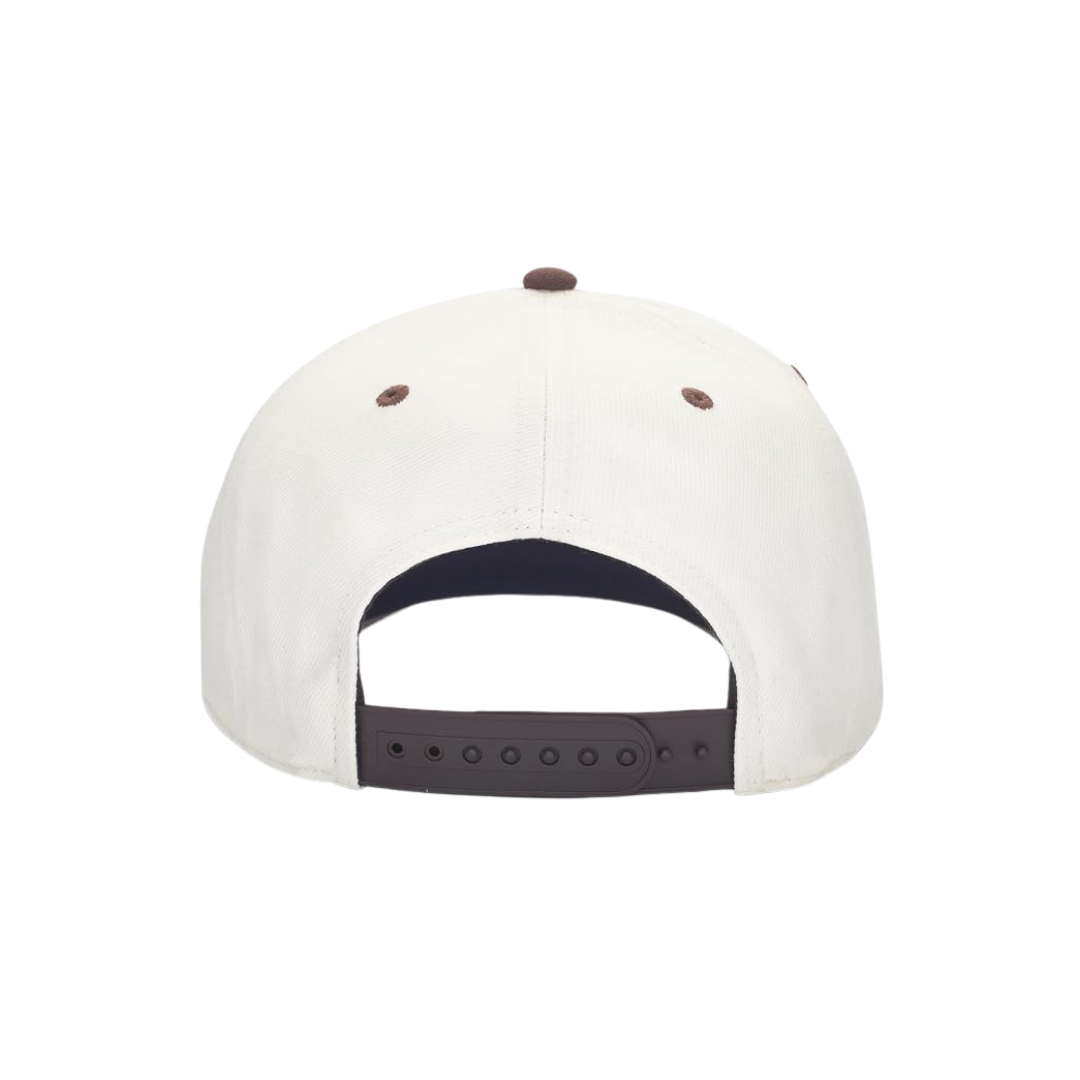 Stetson Brown Cowhide Patch Trucker Cap