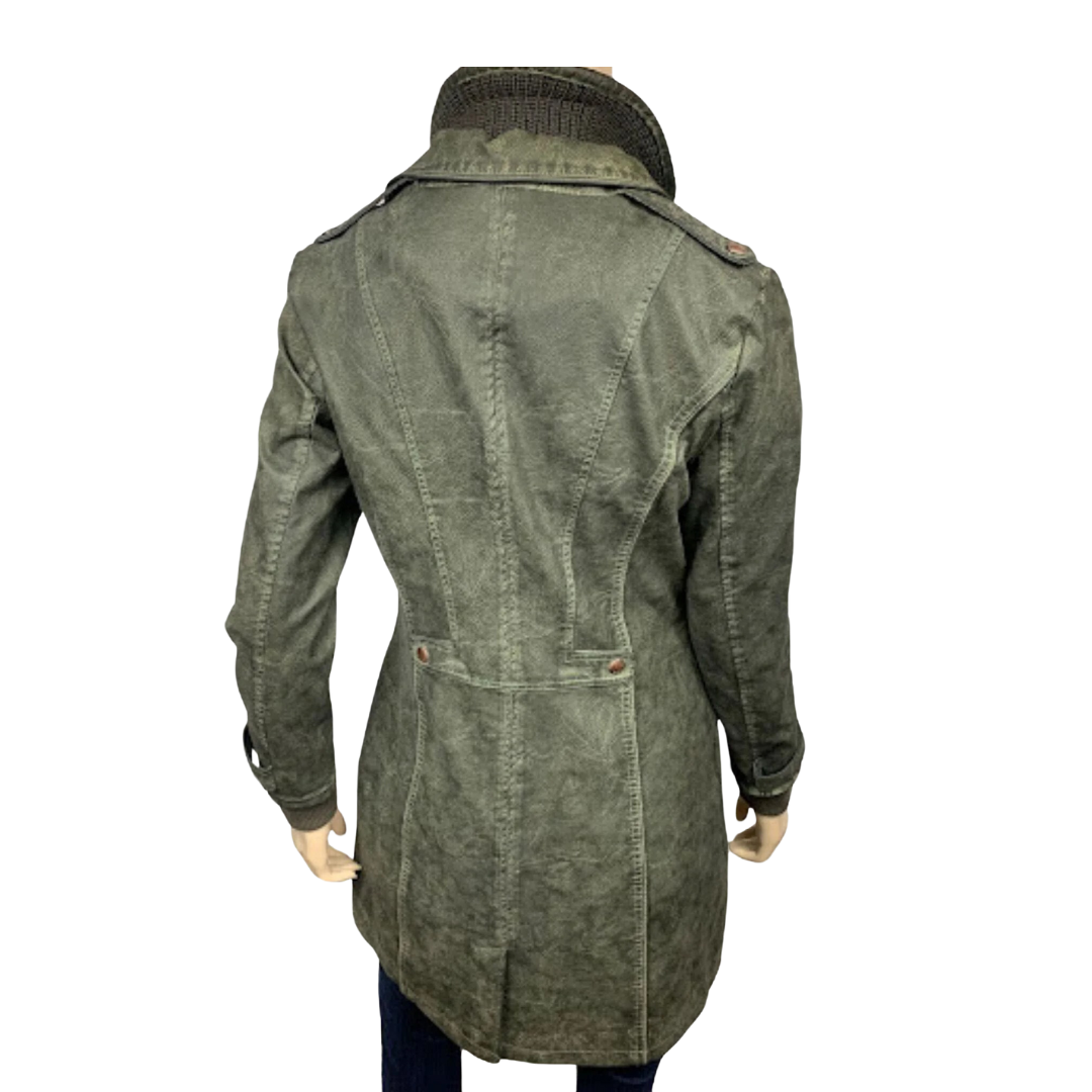 Montana Co Women's Company Whiskey Faux Green Jacket