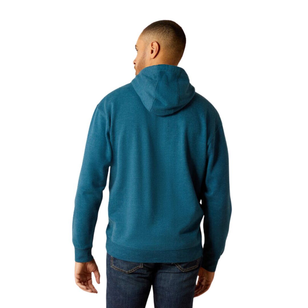 Ariat Men's Bison Plains Hydran Heather Hoodie