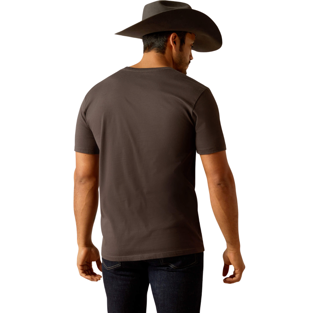 Ariat Men's Viva Vintage Black Tee Shirt