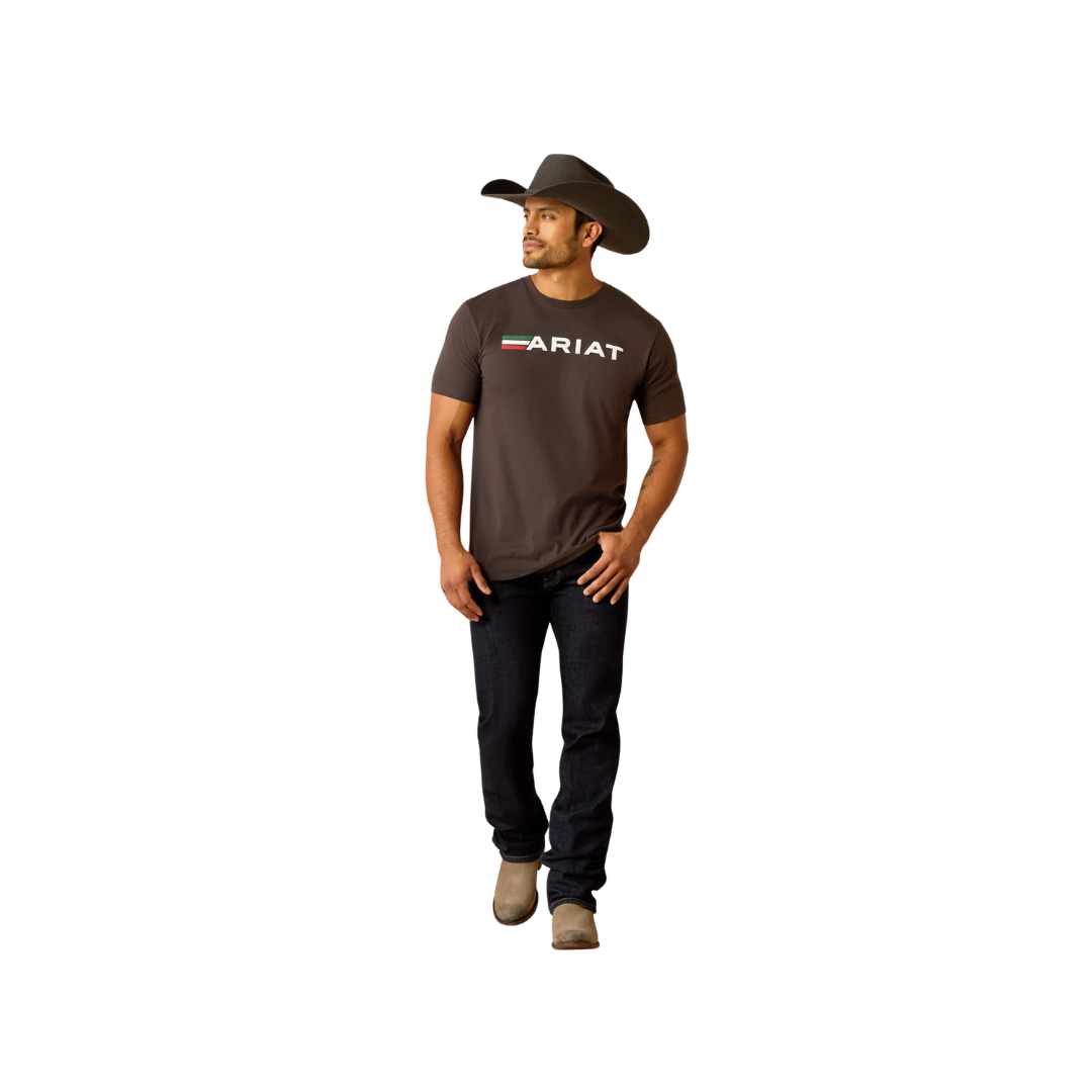 Ariat Men's Viva Vintage Black Tee Shirt