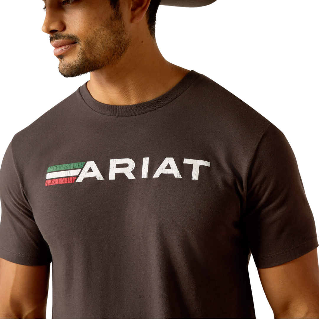 Ariat Men's Viva Vintage Black Tee Shirt