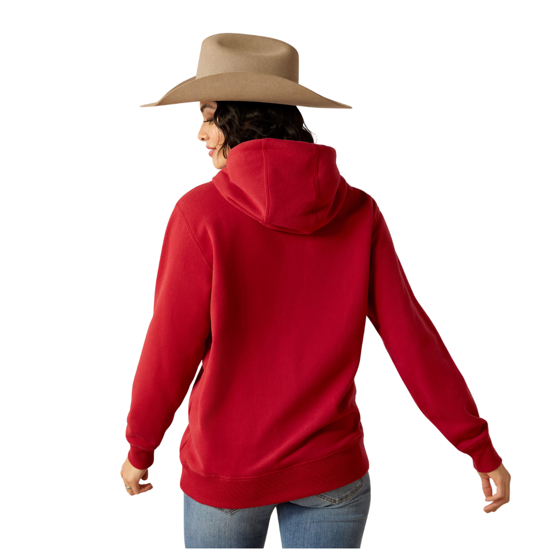 Ariat Women's Ranch Goods Rio Red Hoodie