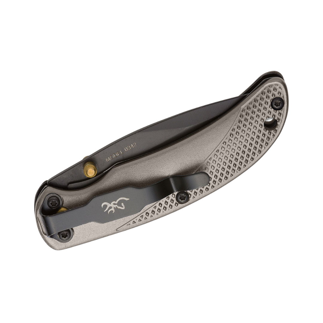 Browning Prism Folder Carbon Gray Knife