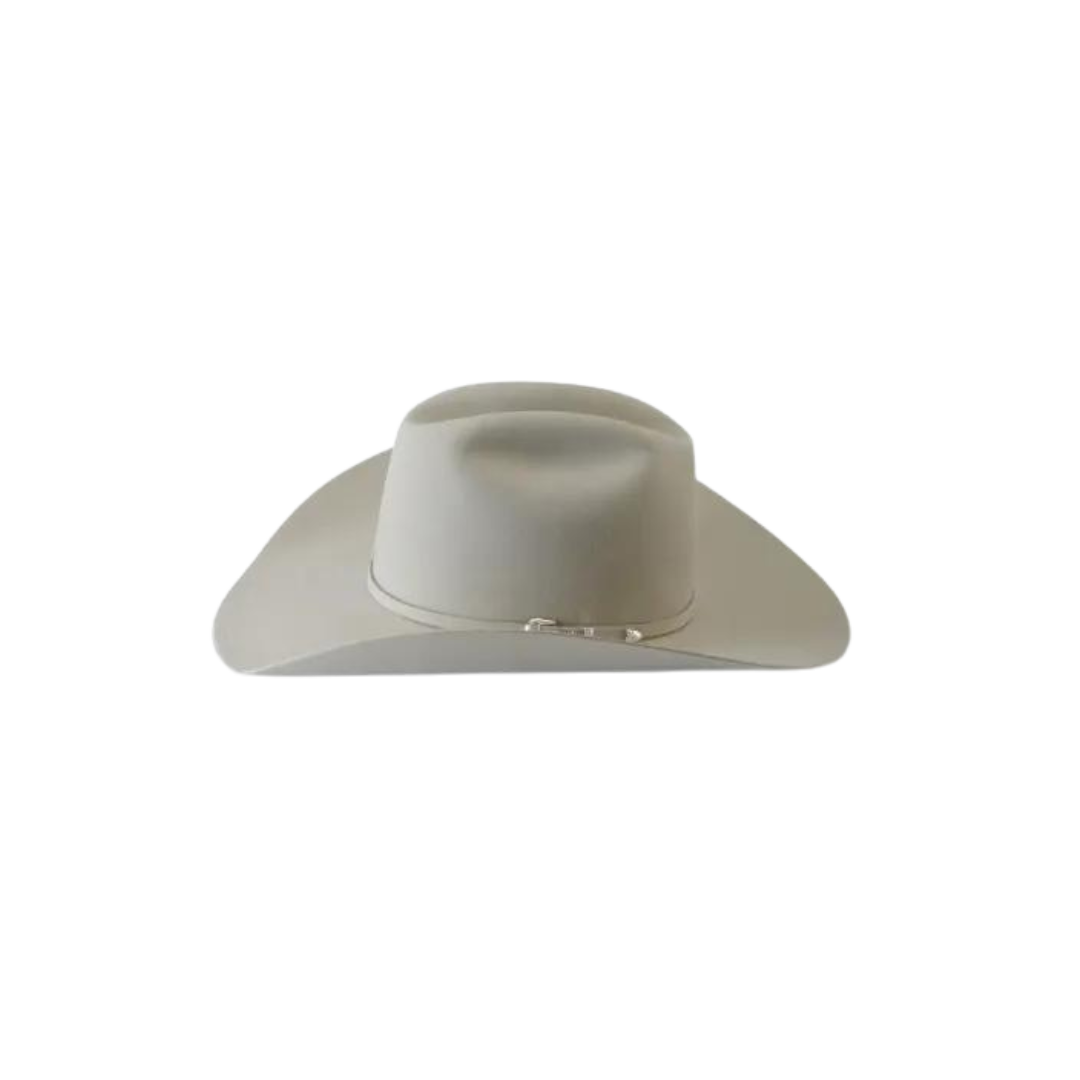 Resistol Men's Midnight 6X Silverbelly Cattleman Crown Felt Hat
