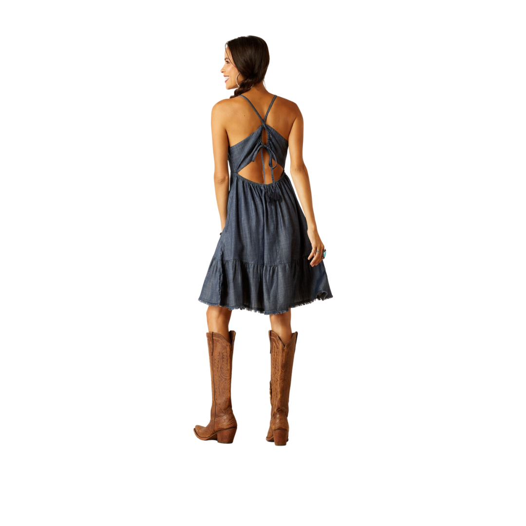 Ariat Women's Calico Indigo Rinse Dresss