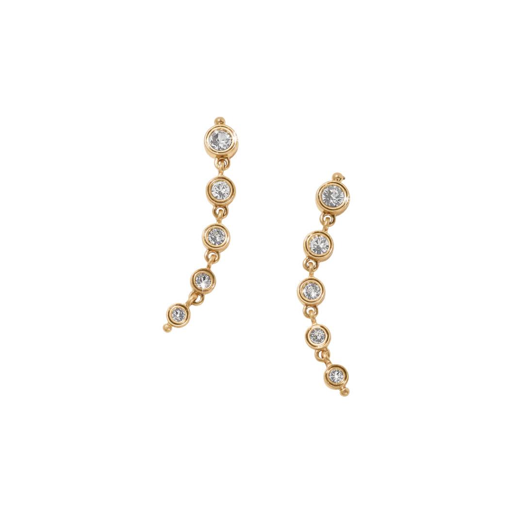 Brighton Women's Twinkle Mod Post Yellow Earrings