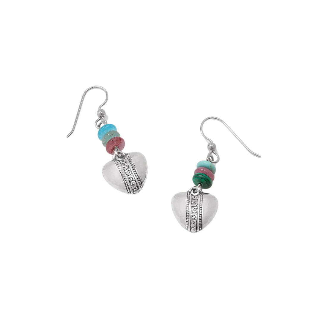Brighton Women's Mingle Sweetheart Multicolor Earrings