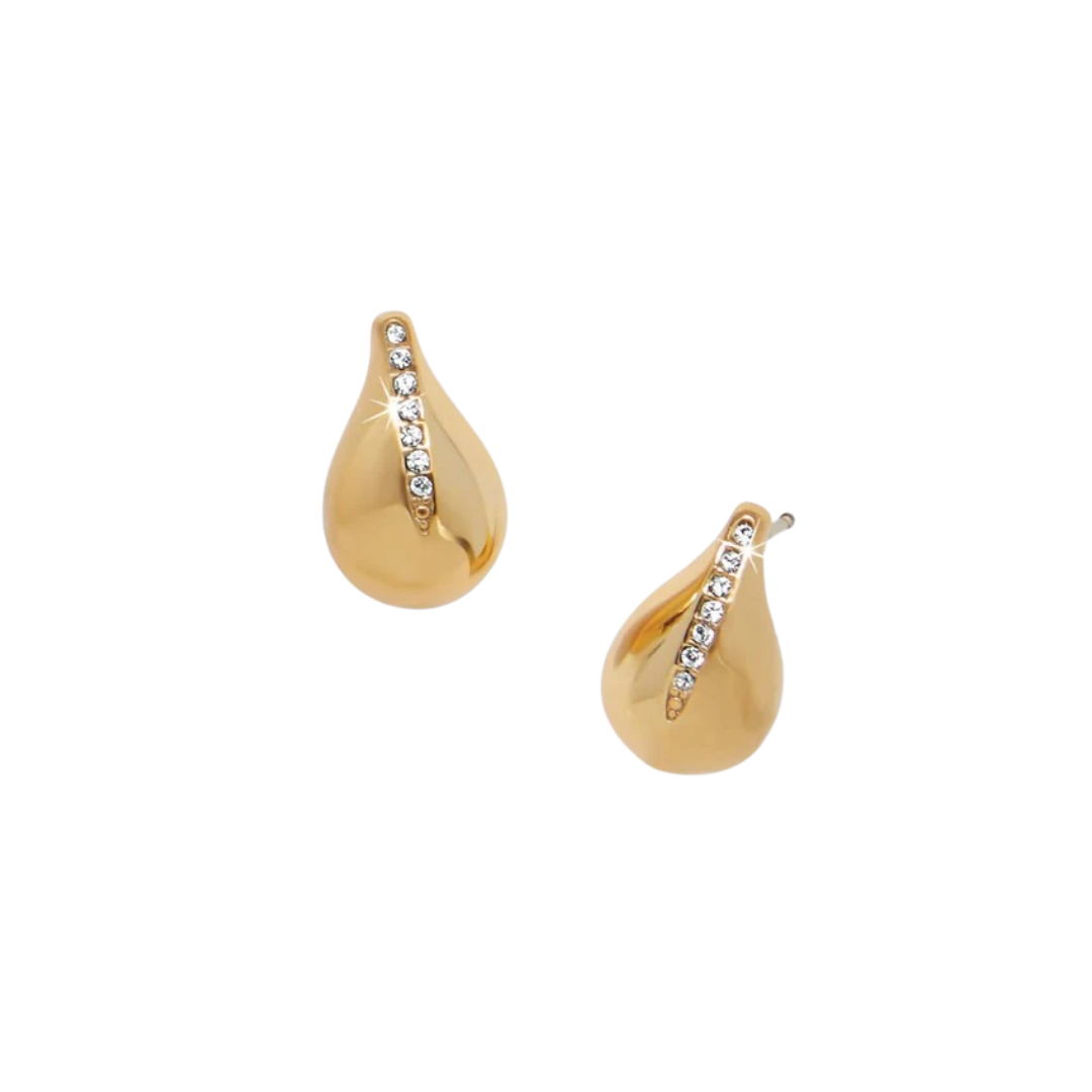 Brighton Women's Nile Petite Post Gold Earrings