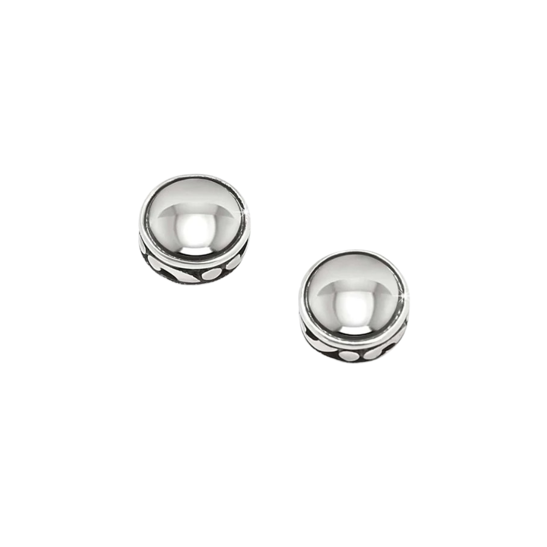 Brighton Women's Contempo Nuevo Post Silver Earrings