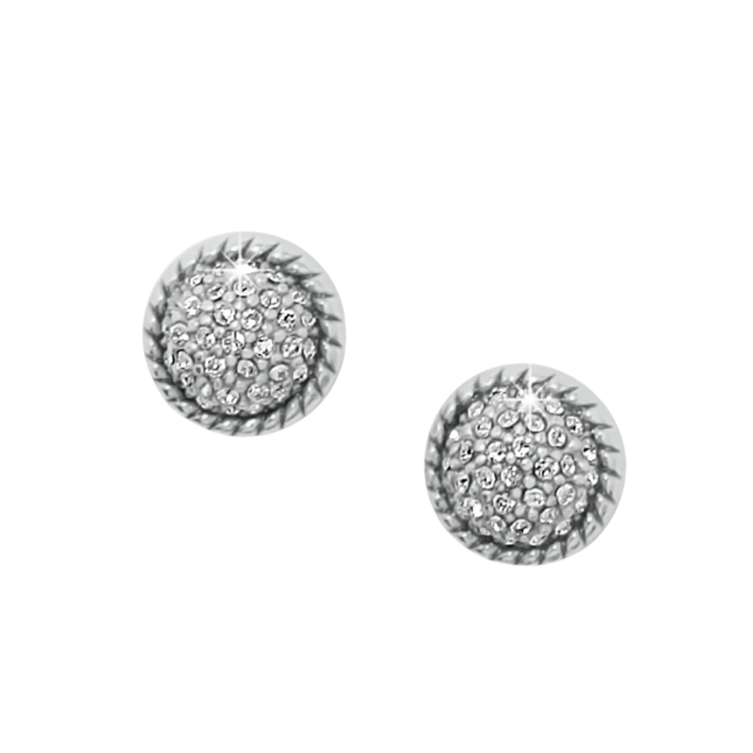 Brighton Women's llumina Celeste Post Silver Earrings