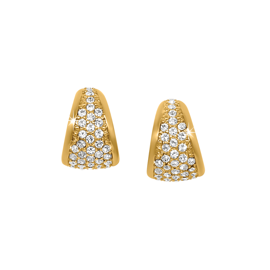 Brighton Women's Meridian Small Hoop Gold Earrings