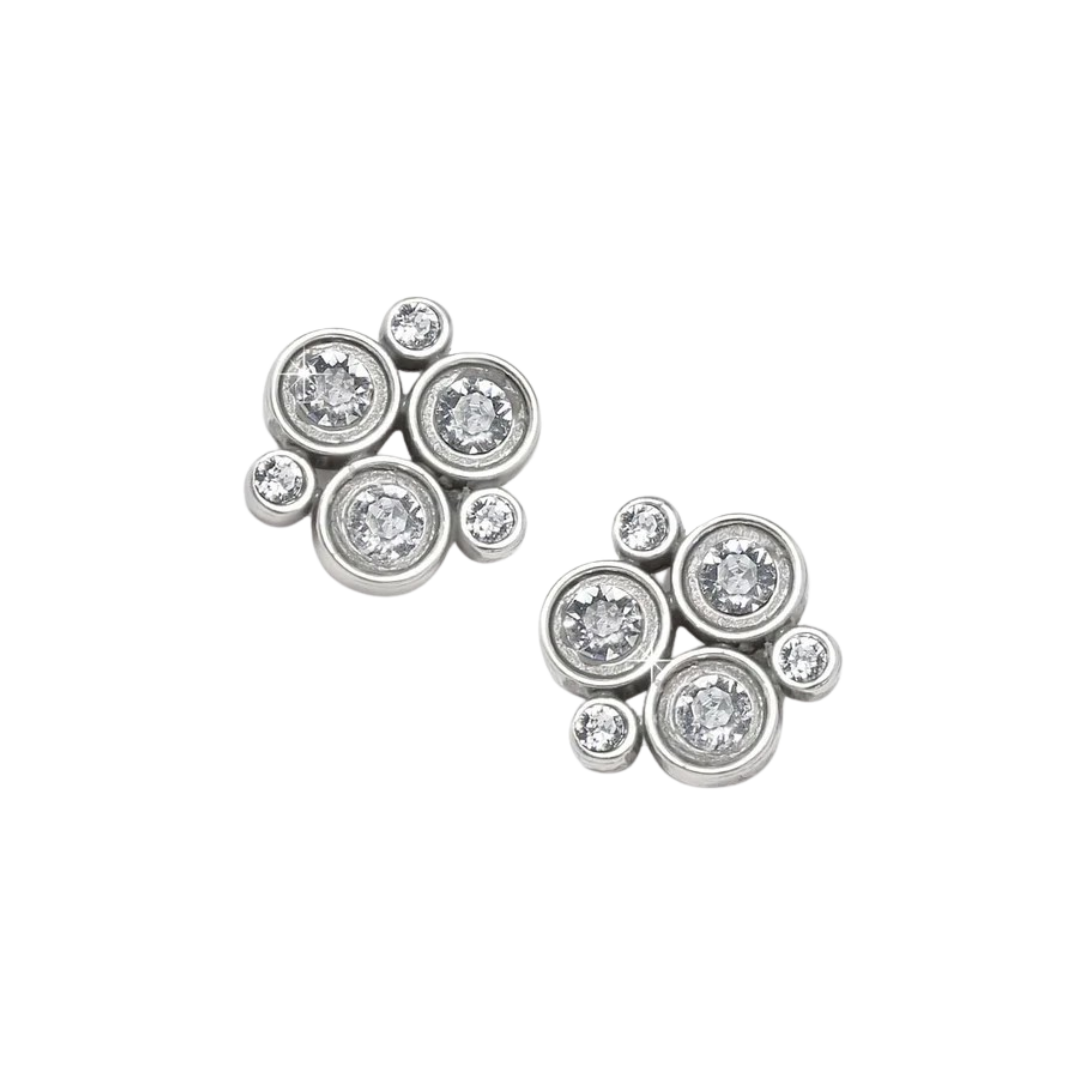 Brighton Women's Constella Cluster Post Silver Earrings