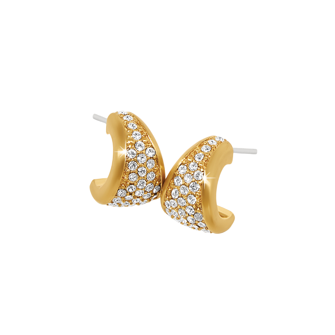 Brighton Women's Meridian Small Hoop Gold Earrings
